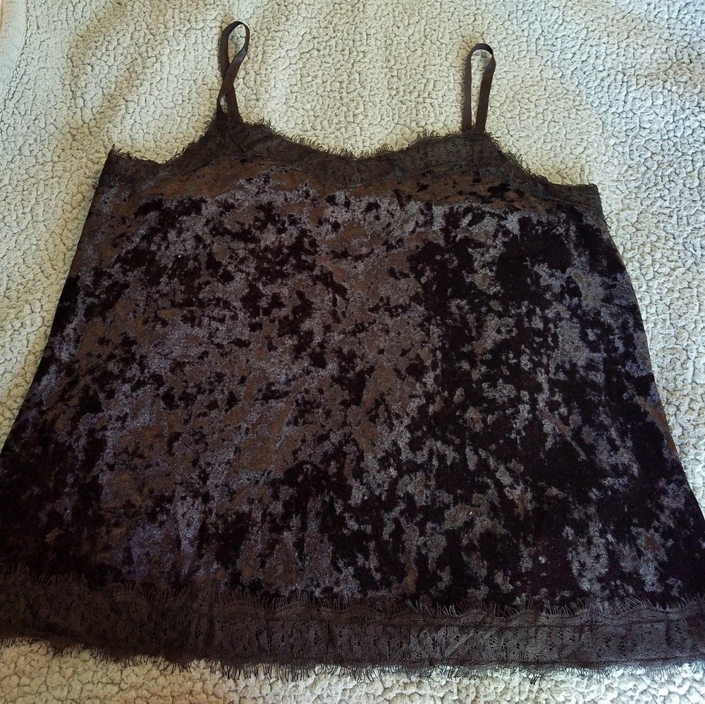 Crushed Velvet Cami
